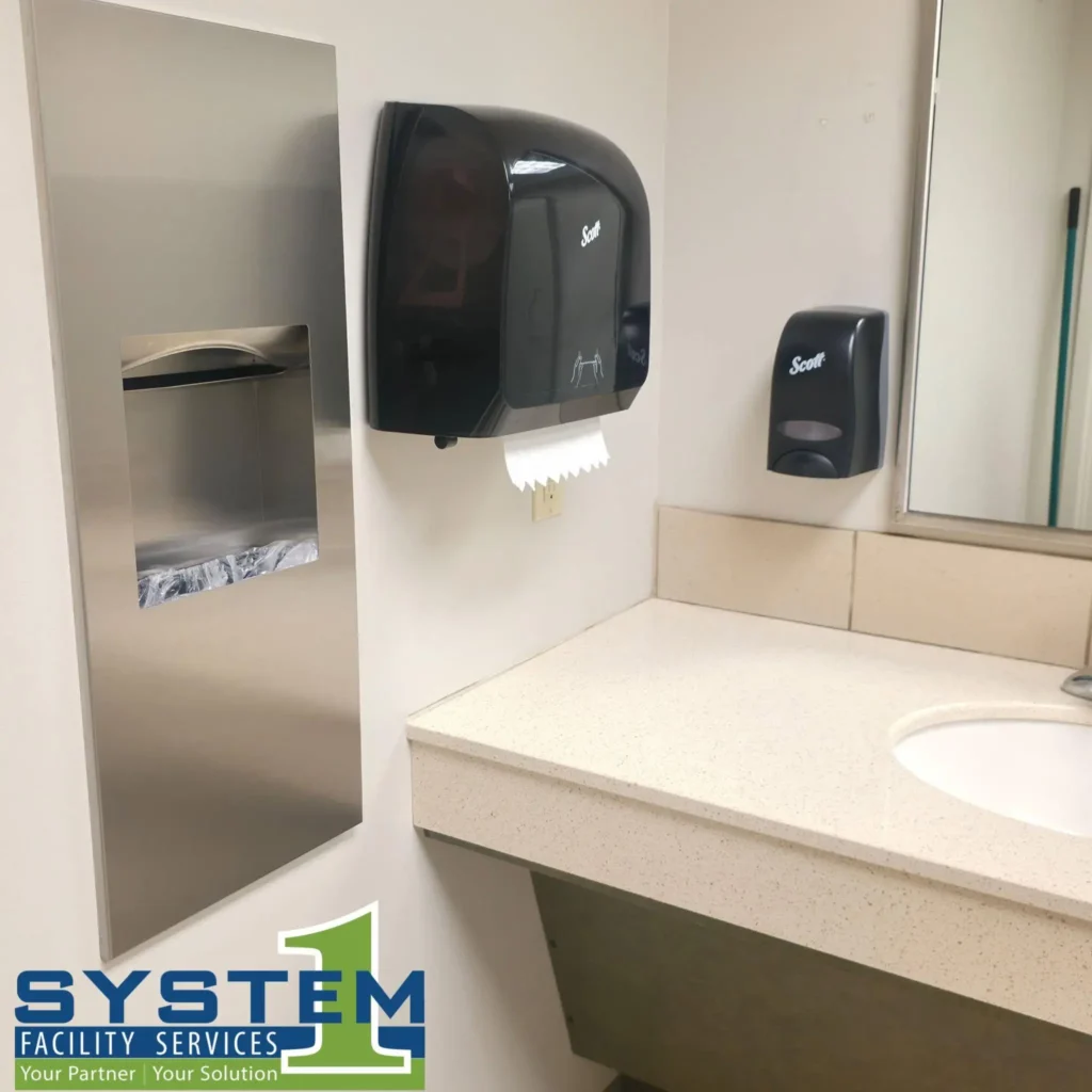 Left unaddressed, poor facility maintenance quietly erodes employee well being and brand reputation alike — which is why System 1 builds compliance into every routine service call, not just the inspections that catch it.